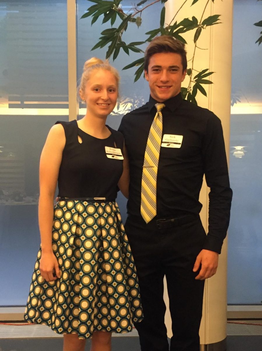 Renee Sollenberger, 12, and Nick Garbinski, 12, are two of the honored recipients of the LenFest Scholarship.