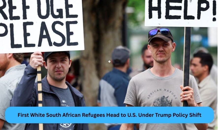 First White South African Refugees Head to U.S. Under Trump Policy Shift
