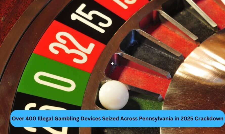 Over 400 Illegal Gambling Devices Seized Across Pennsylvania in 2025 Crackdown