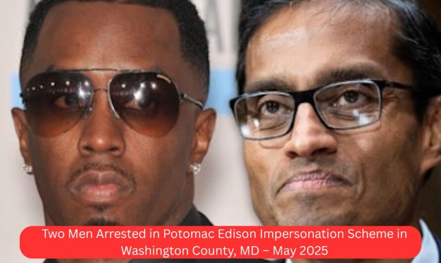 Two Men Arrested in Potomac Edison Impersonation Scheme in Washington County, MD – May 2025