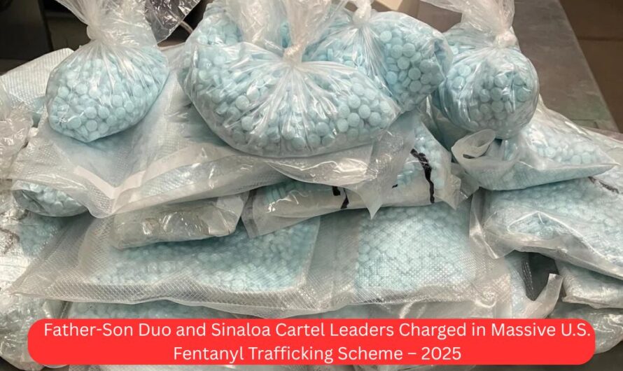 Father-Son Duo and Sinaloa Cartel Leaders Charged in Massive U.S. Fentanyl Trafficking Scheme – 2025