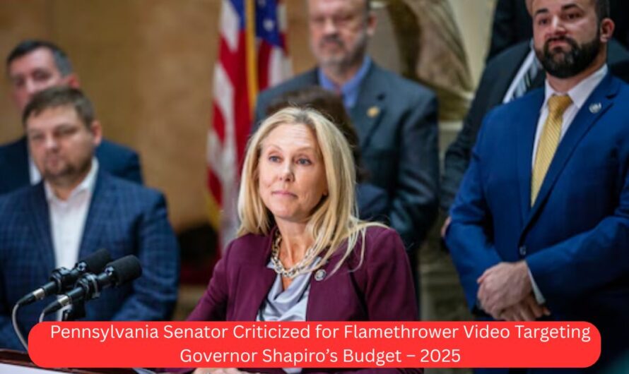 Pennsylvania Senator Criticized for Flamethrower Video Targeting Governor Shapiro’s Budget – 2025