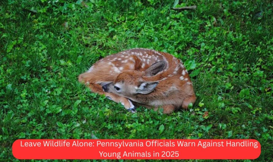 Leave Wildlife Alone: Pennsylvania Officials Warn Against Handling Young Animals in 2025