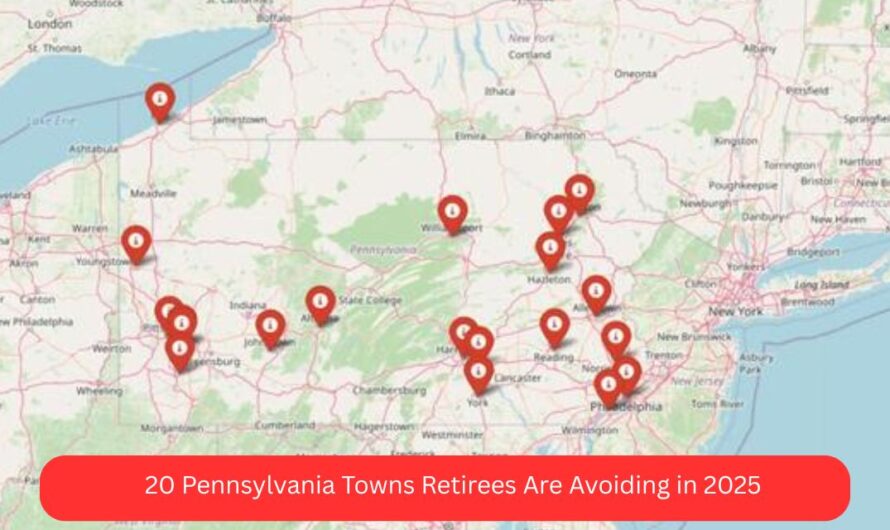 20 Pennsylvania Towns Retirees Are Avoiding in 2025