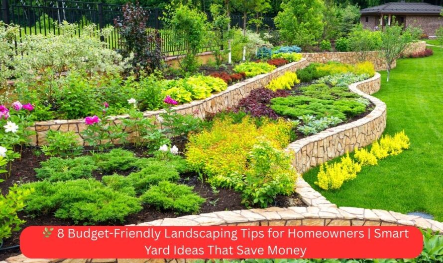 🌿 8 Budget-Friendly Landscaping Tips for Homeowners | Smart Yard Ideas That Save Money