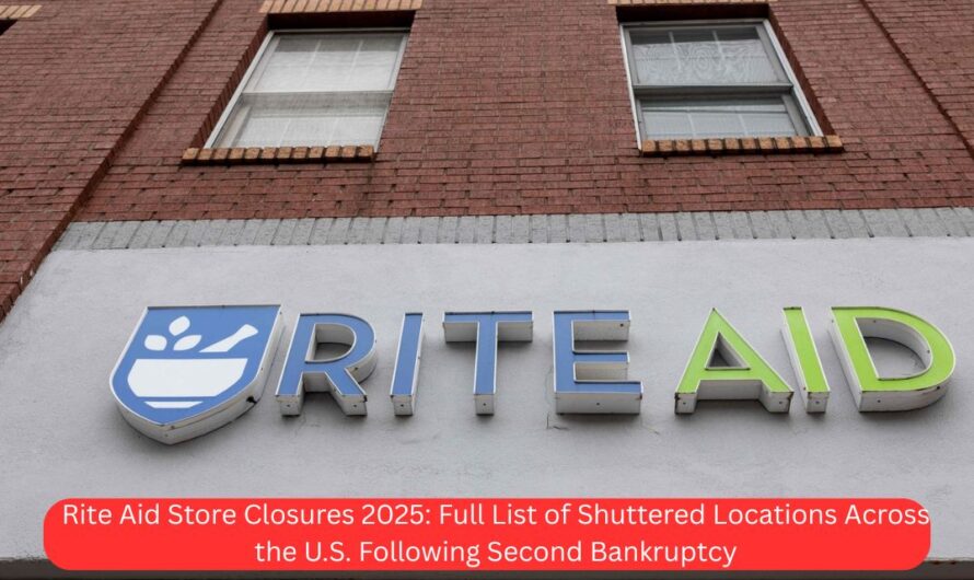 Rite Aid Store Closures 2025: Full List of Shuttered Locations Across the U.S. Following Second Bankruptcy