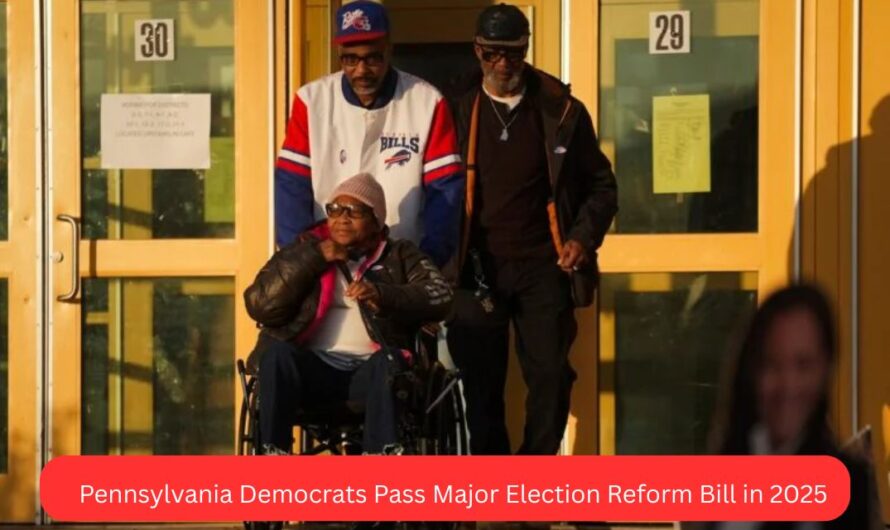 Pennsylvania Democrats Pass Major Election Reform Bill in 2025