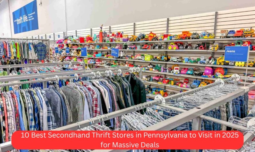 10 Best Secondhand Thrift Stores in Pennsylvania to Visit in 2025 for Massive Deals