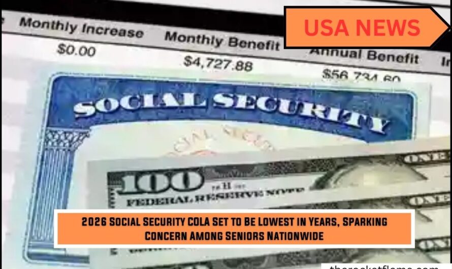 2026 Social Security COLA Set to Be Lowest in Years, Sparking Concern Among Seniors Nationwide