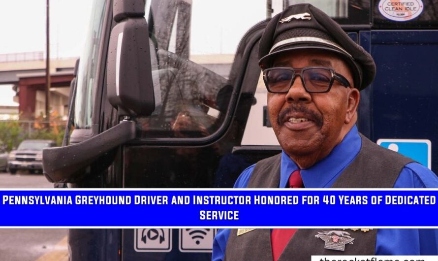 Pennsylvania Greyhound Driver and Instructor Honored for 40 Years of Dedicated Service