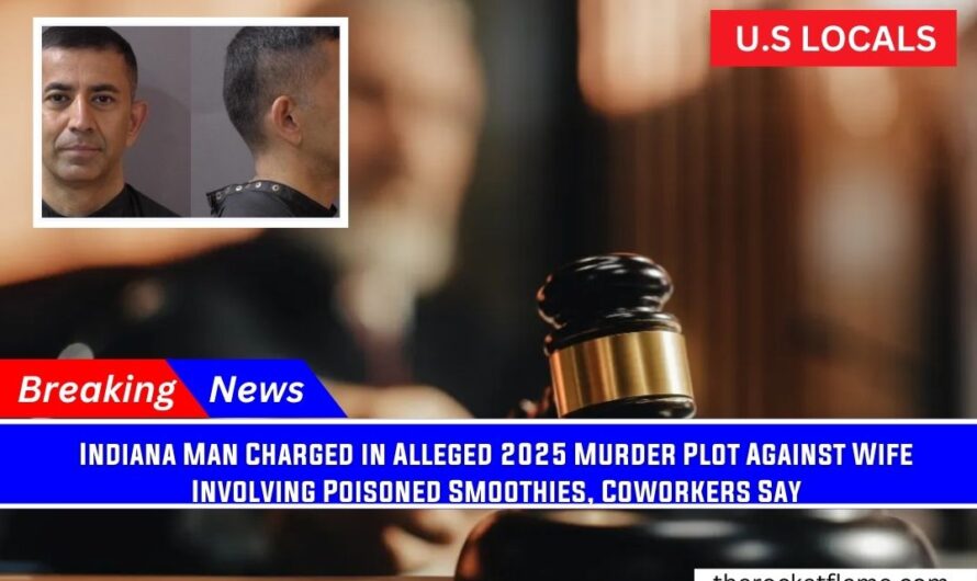 Indiana Man Charged in Alleged 2025 Murder Plot Against Wife Involving Poisoned Smoothies, Coworkers Say