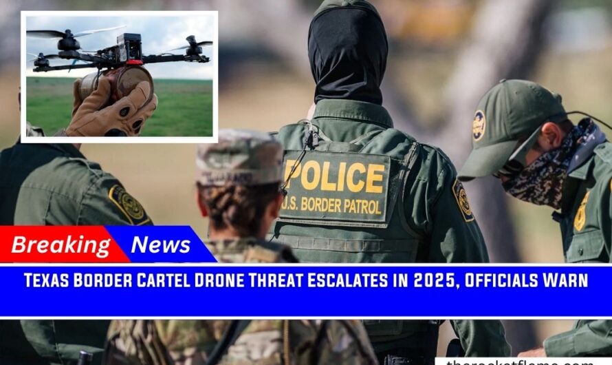 Texas Border Cartel Drone Threat Escalates in 2025, Officials Warn