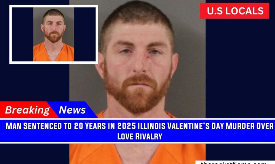 Man Sentenced to 20 Years in 2025 Illinois Valentine’s Day Murder Over Love Rivalry
