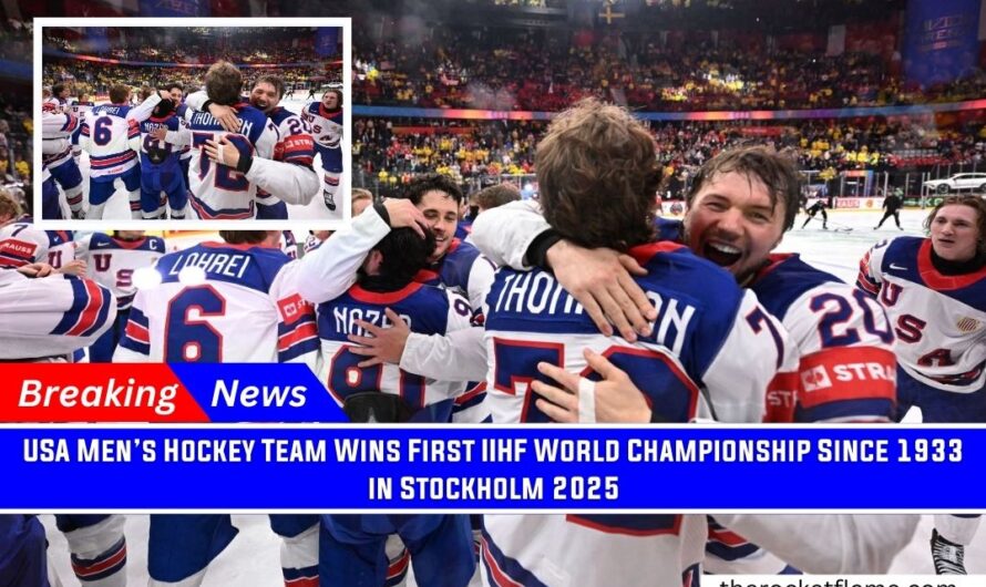 USA Men’s Hockey Team Wins First IIHF World Championship Since 1933 in Stockholm 2025