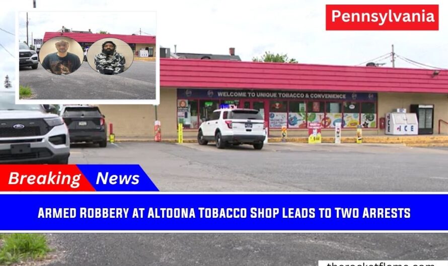 Armed Robbery at Altoona Tobacco Shop Leads to Two Arrests