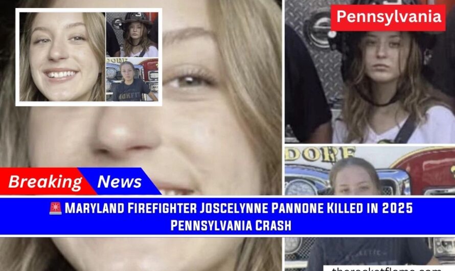 🚨 Maryland Firefighter Joscelynne Pannone Killed in 2025 Pennsylvania Crash