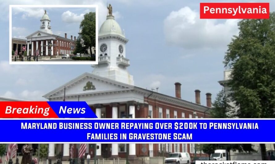 Maryland Business Owner Repaying Over $200K to Pennsylvania Families in Gravestone Scam