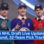 2025 NHL Draft Live Updates: 7-Round, 32-Team Pick Tracker