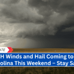"65 MPH Winds and Hail Coming to North Carolina This Weekend – Stay Safe!"