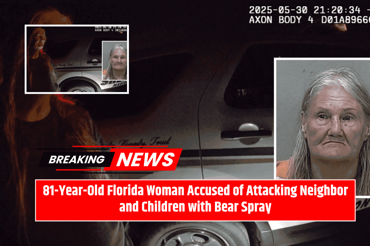 81-Year-Old Florida Woman Accused of Attacking Neighbor and Children with Bear Spray