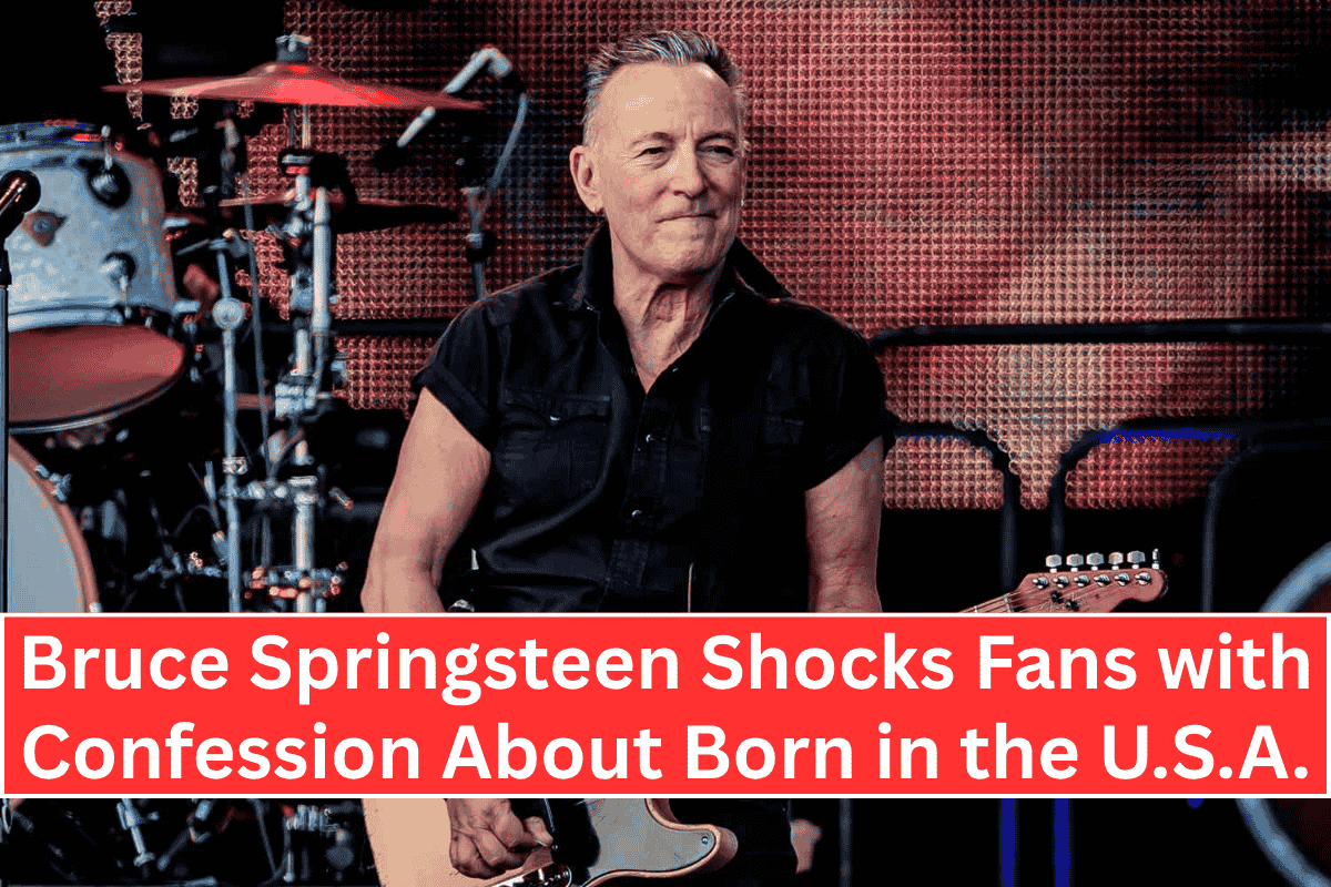 "Bruce Springsteen Shocks Fans with Confession About Born in the U.S.A."
