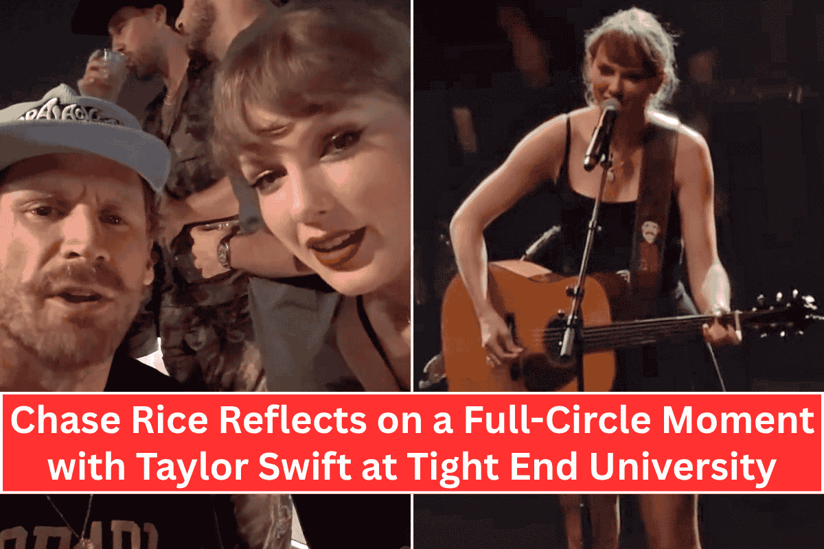 Chase Rice Reflects on a Full-Circle Moment with Taylor Swift at Tight End University