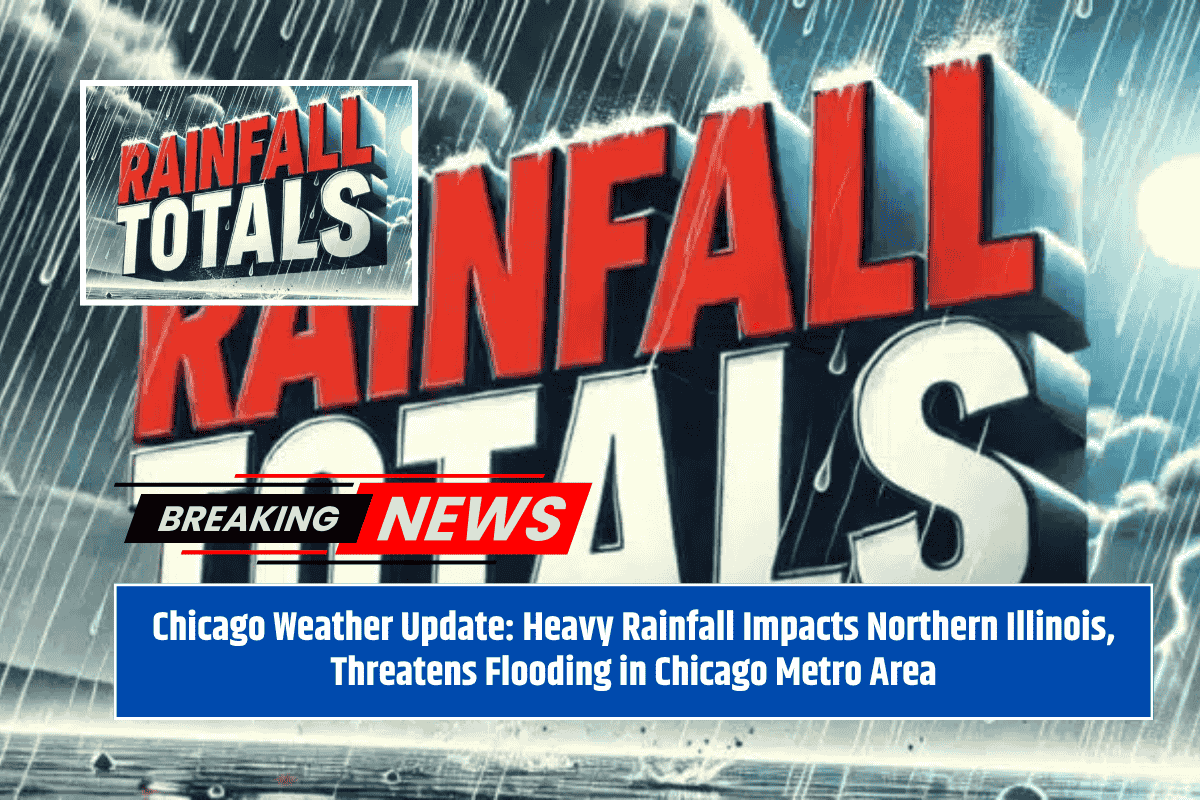 Chicago Weather Update: Heavy Rainfall Impacts Northern Illinois, Threatens Flooding in Chicago Metro Area
