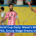 Club World Cup Daily: Messi's Miami to Face PSG, Group Stage Drama Unfolds