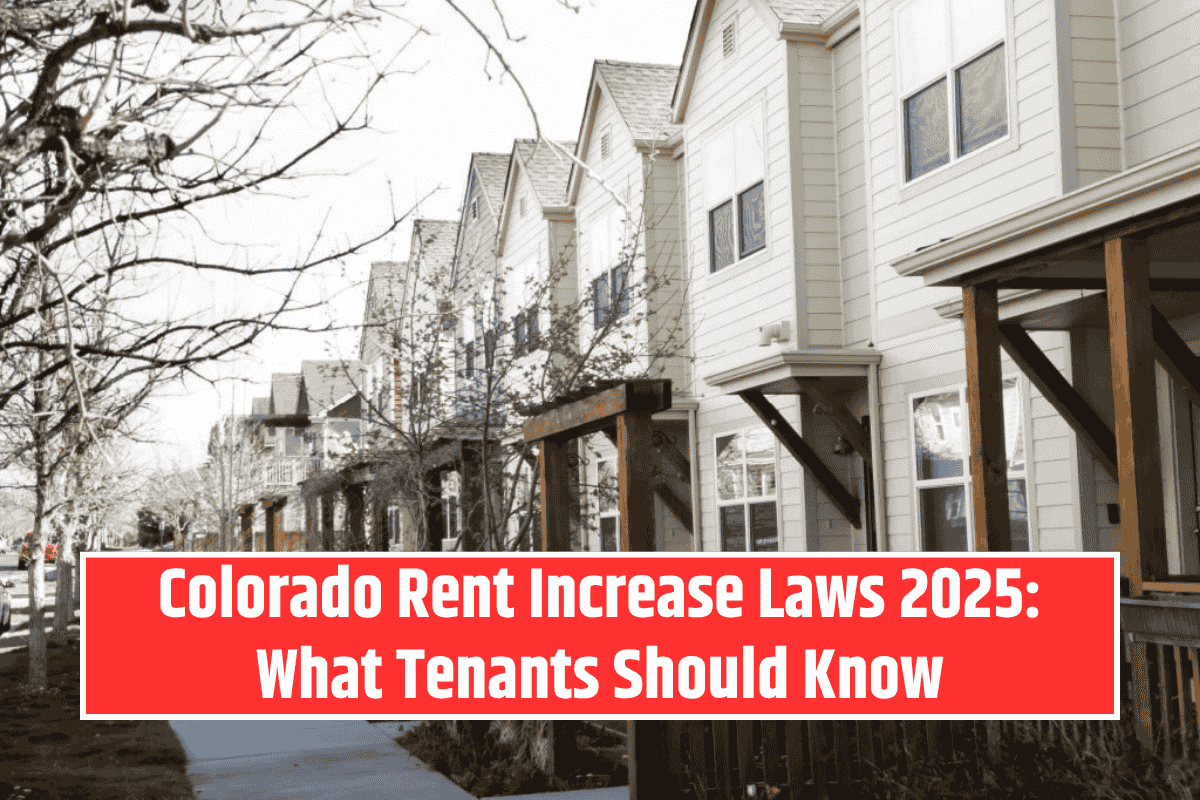 Colorado Rent Increase Laws 2025: What Tenants Should Know