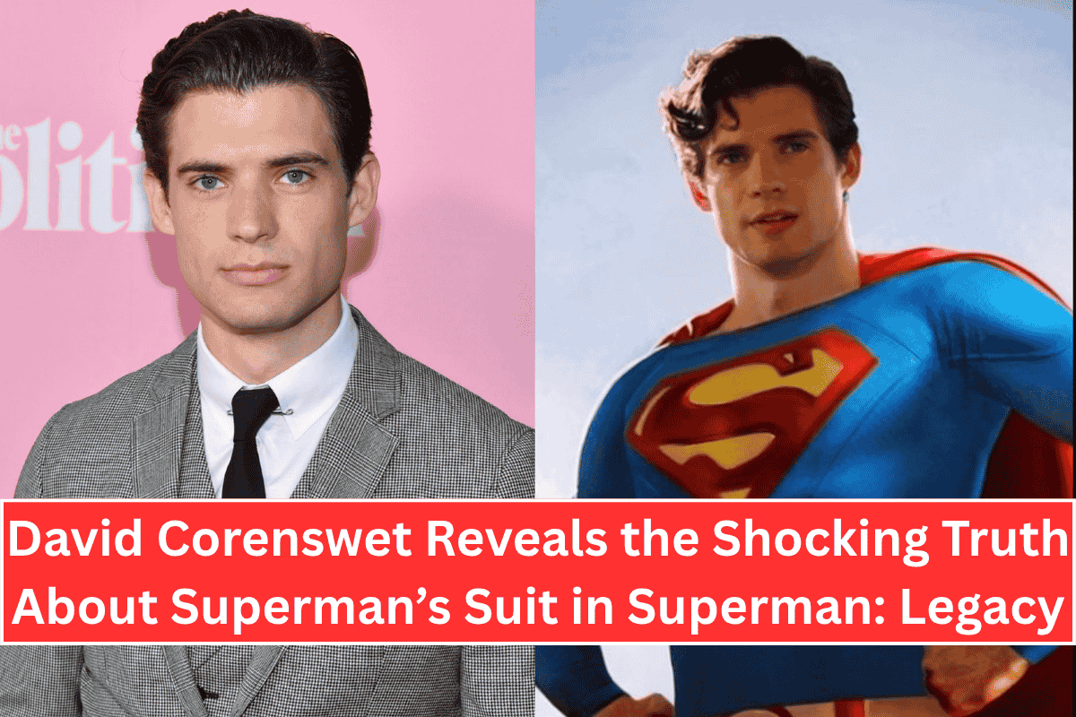 David Corenswet Reveals the Shocking Truth About Superman’s Suit in Superman: Legacy