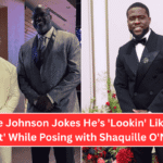 Dwayne Johnson Jokes He’s 'Lookin' Like Kevin Hart' While Posing with Shaquille O'Neal