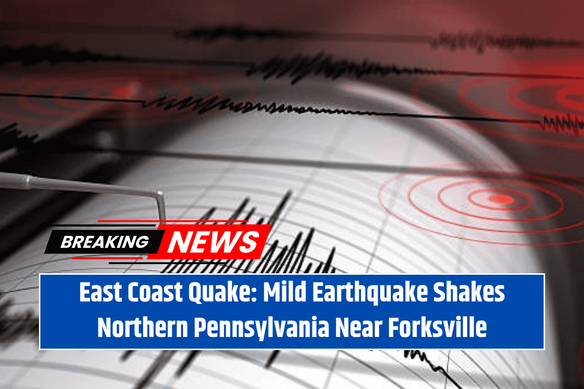 East Coast Quake: Mild Earthquake Shakes Northern Pennsylvania Near Forksville