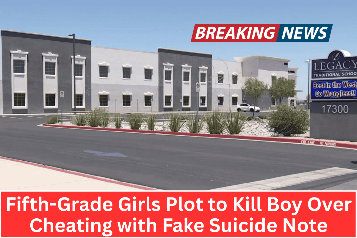 "Fifth-Grade Girls Plot to Kill Boy Over Cheating with Fake Suicide Note"