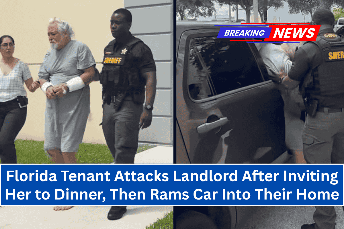 Florida Tenant Attacks Landlord After Inviting Her to Dinner, Then Rams Car Into Their Home