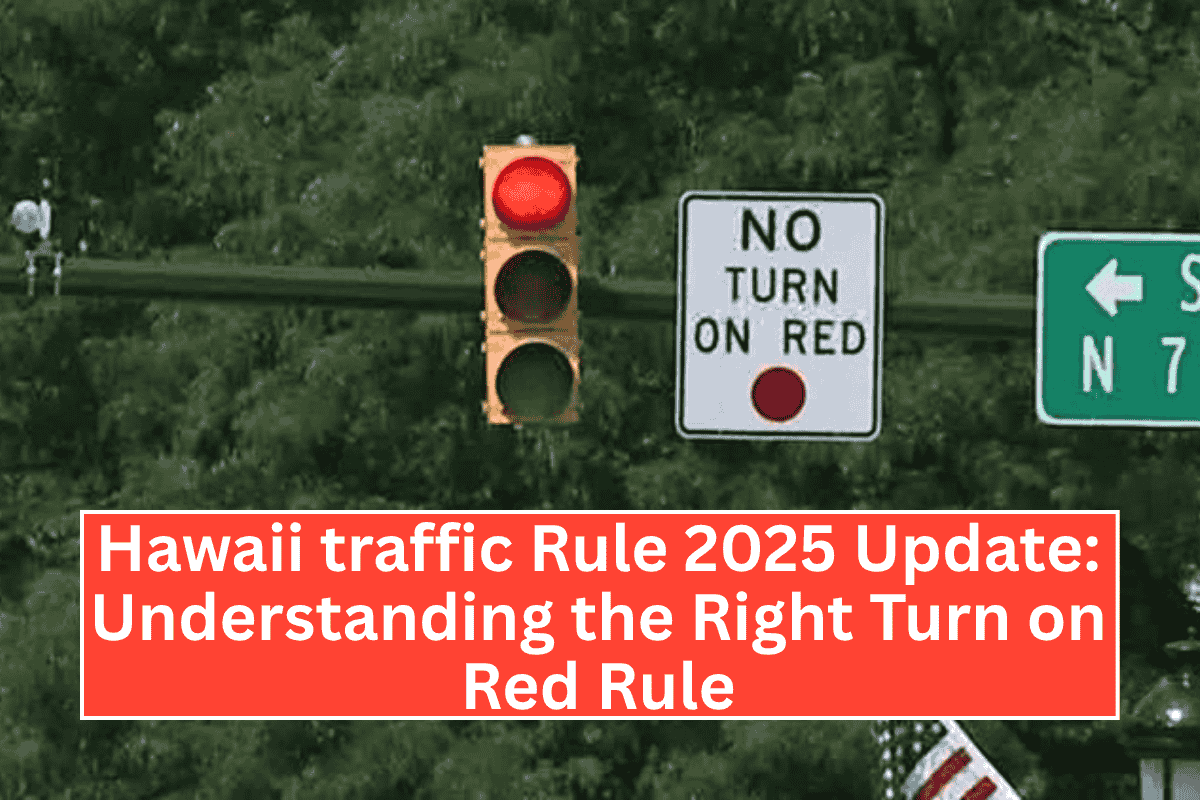 Hawaii traffic Rule 2025 Update: Understanding the Right Turn on Red Rule