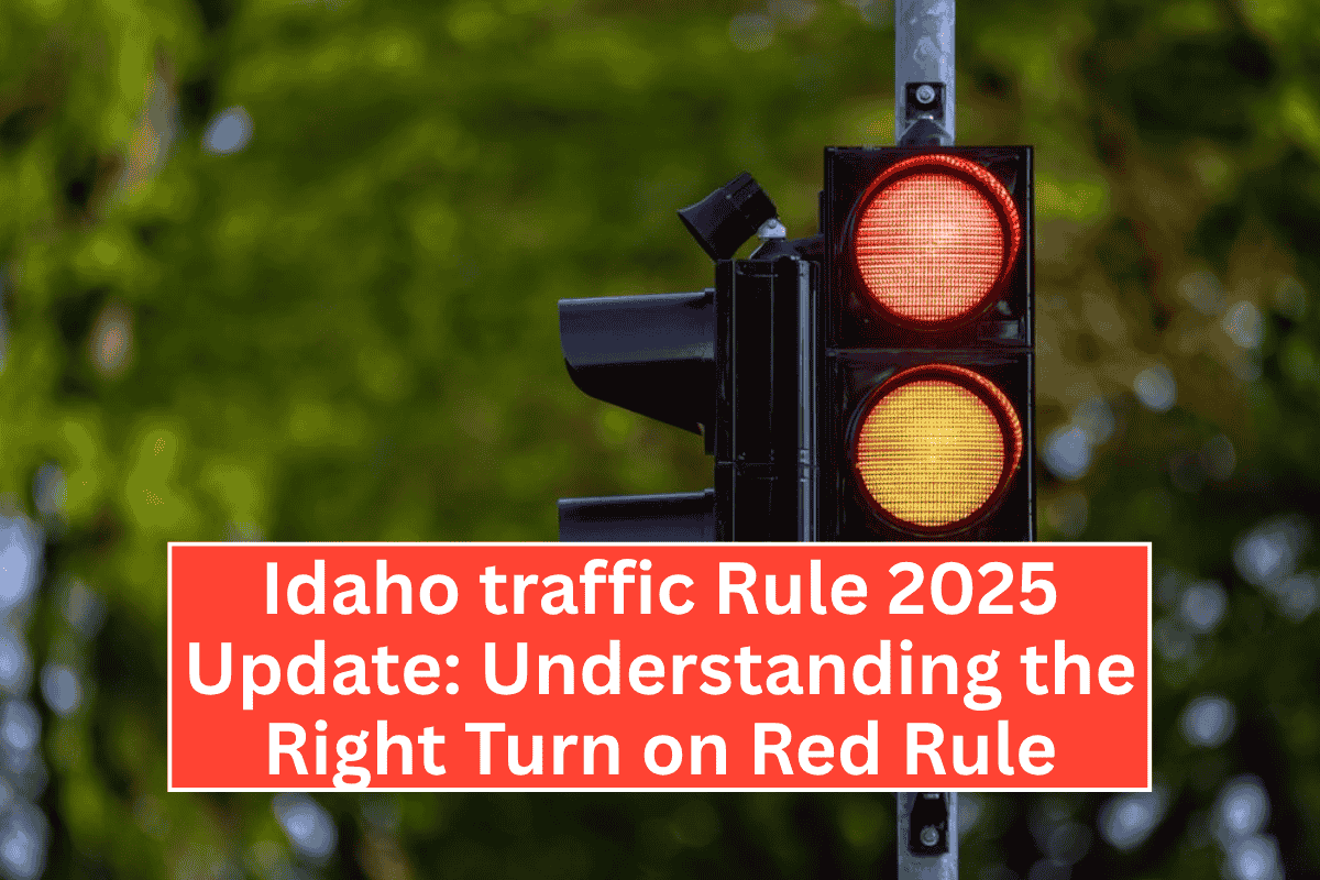 Idaho traffic Rule 2025 Update: Understanding the Right Turn on Red Rule