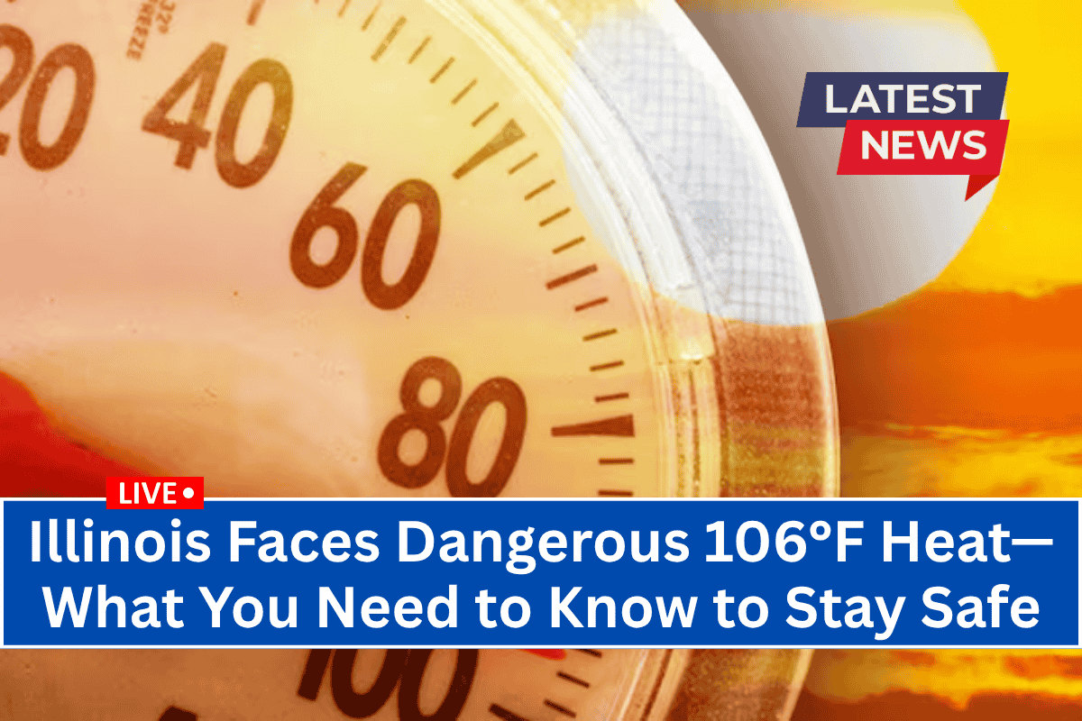 Illinois Faces Dangerous 106°F Heat—What You Need to Know to Stay Safe