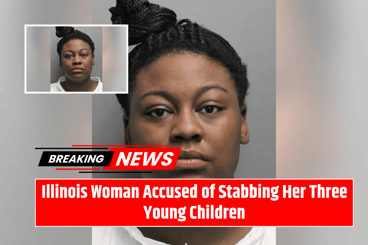 Illinois Woman Accused of Stabbing Her Three Young Children