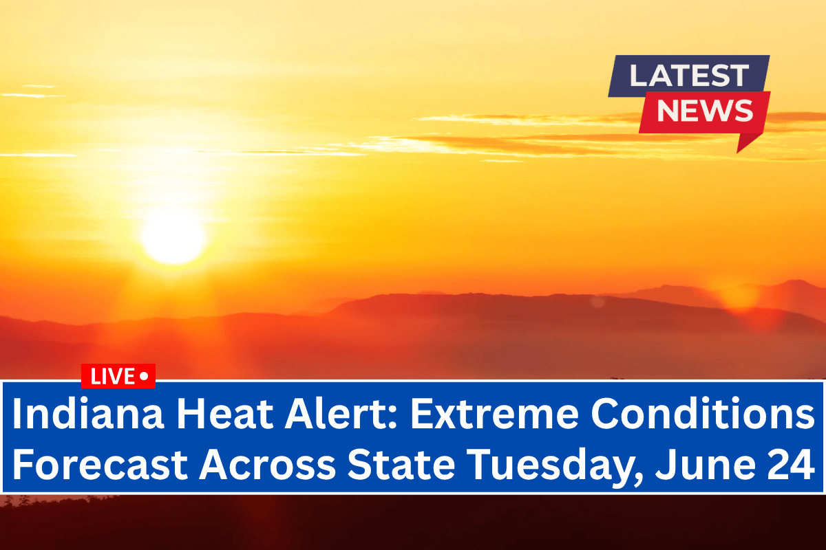 Indiana Heat Alert: Extreme Conditions Forecast Across State Tuesday, June 24