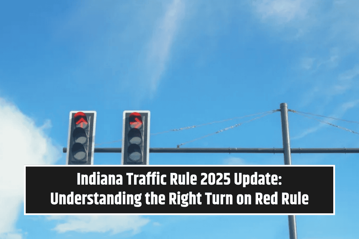 Indiana Traffic Rule 2025 Update: Understanding the Right Turn on Red Rule