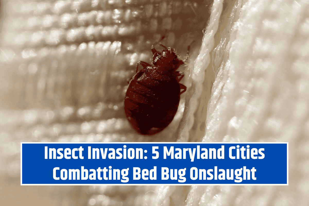 Insect Invasion: 5 Maryland Cities Combatting Bed Bug Onslaught