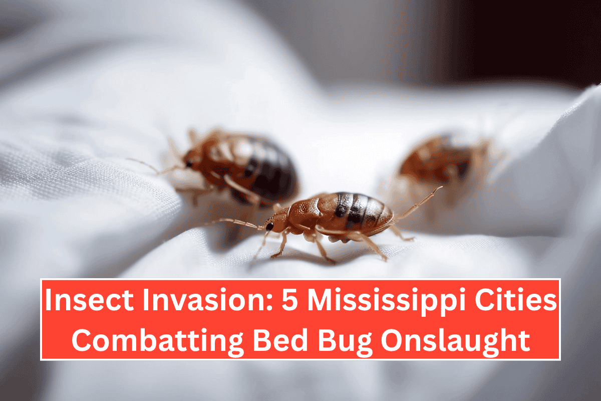 Insect Invasion: 5 Mississippi Cities Combatting Bed Bug Onslaught