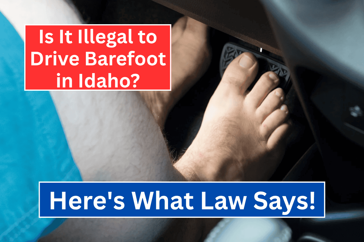 Is It Illegal to Drive Barefoot in Idaho? Here's What Law Says!