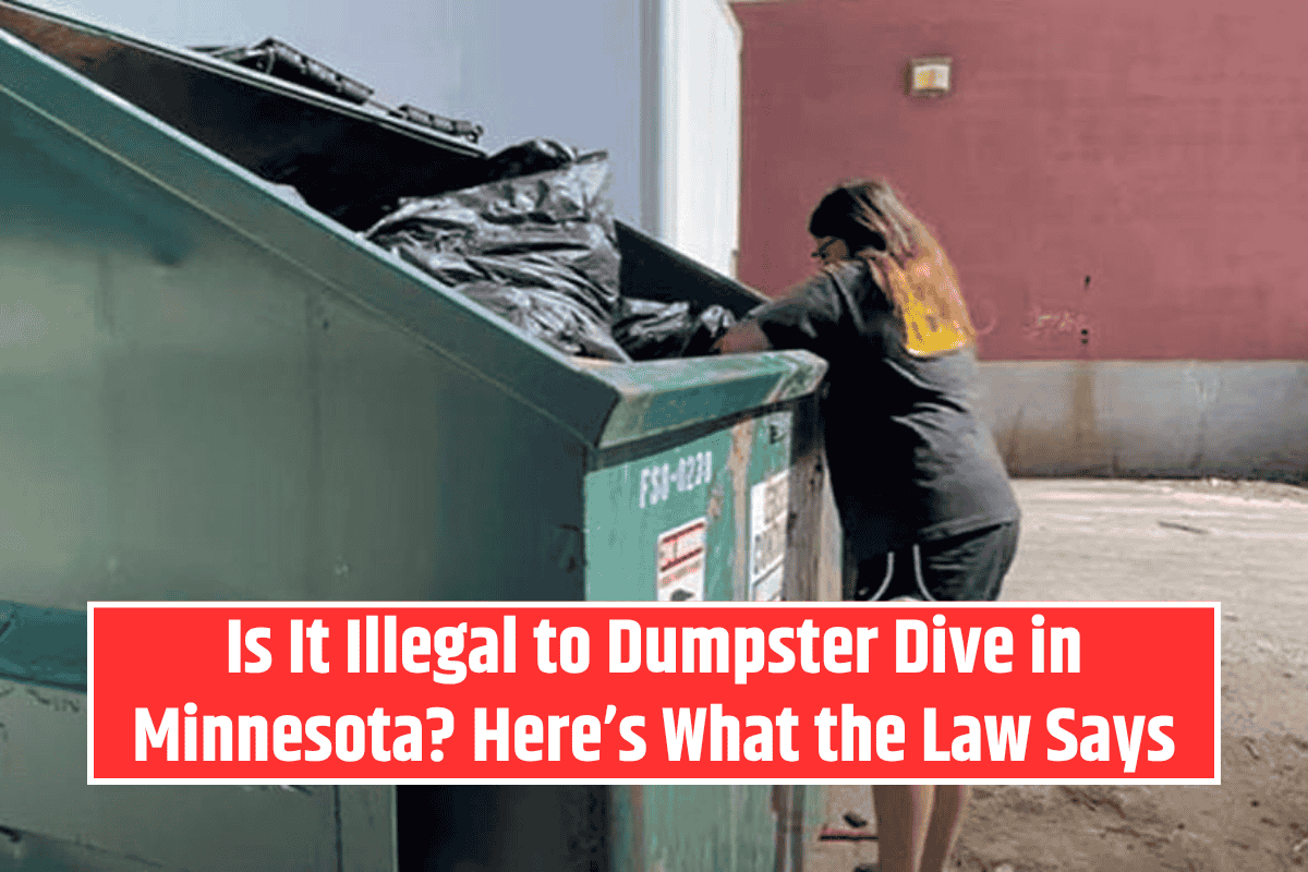 Is It Illegal to Dumpster Dive in Minnesota? Here’s What the Law Says
