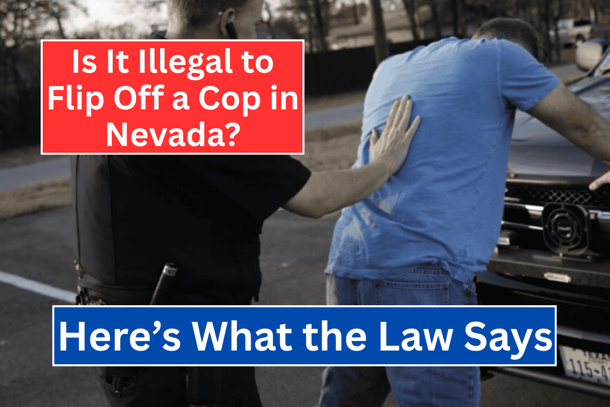 Is It Illegal to Flip Off a Cop in Nevada? Here's What the Law Says