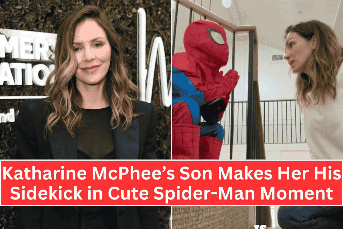 Katharine McPhee’s Son Makes Her His Sidekick in Cute Spider-Man Moment