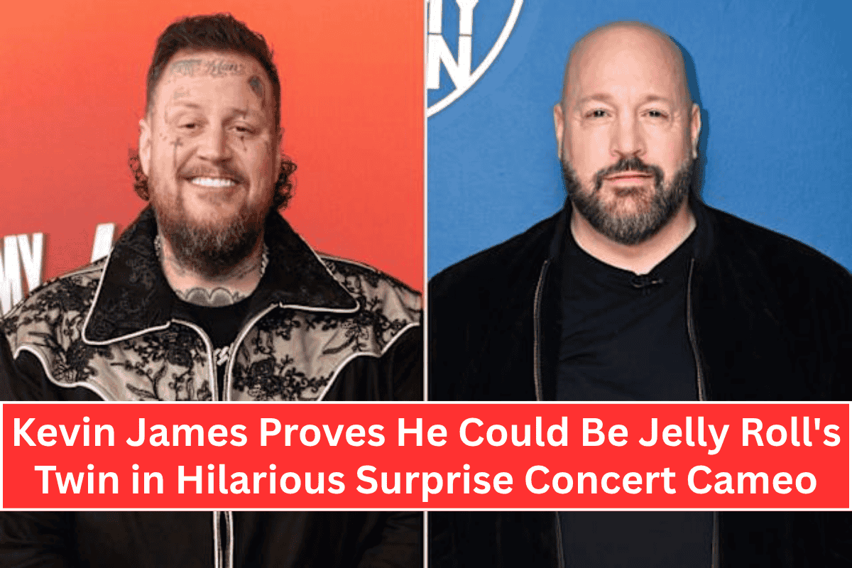 Kevin James Proves He Could Be Jelly Roll's Twin in Hilarious Surprise Concert CameoKevin James Proves He Could Be Jelly Roll's Twin in Hilarious Surprise Concert Cameo