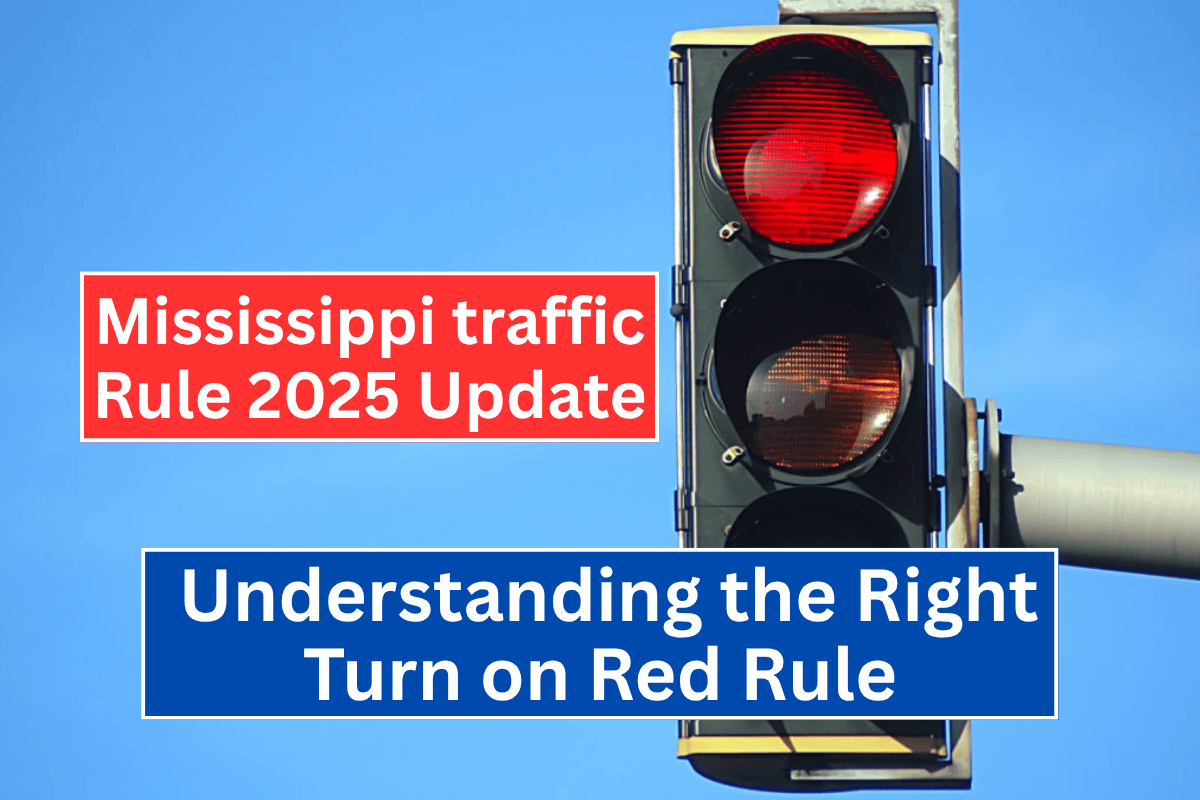 Mississippi traffic Rule 2025 Update: Understanding the Right Turn on Red Rule