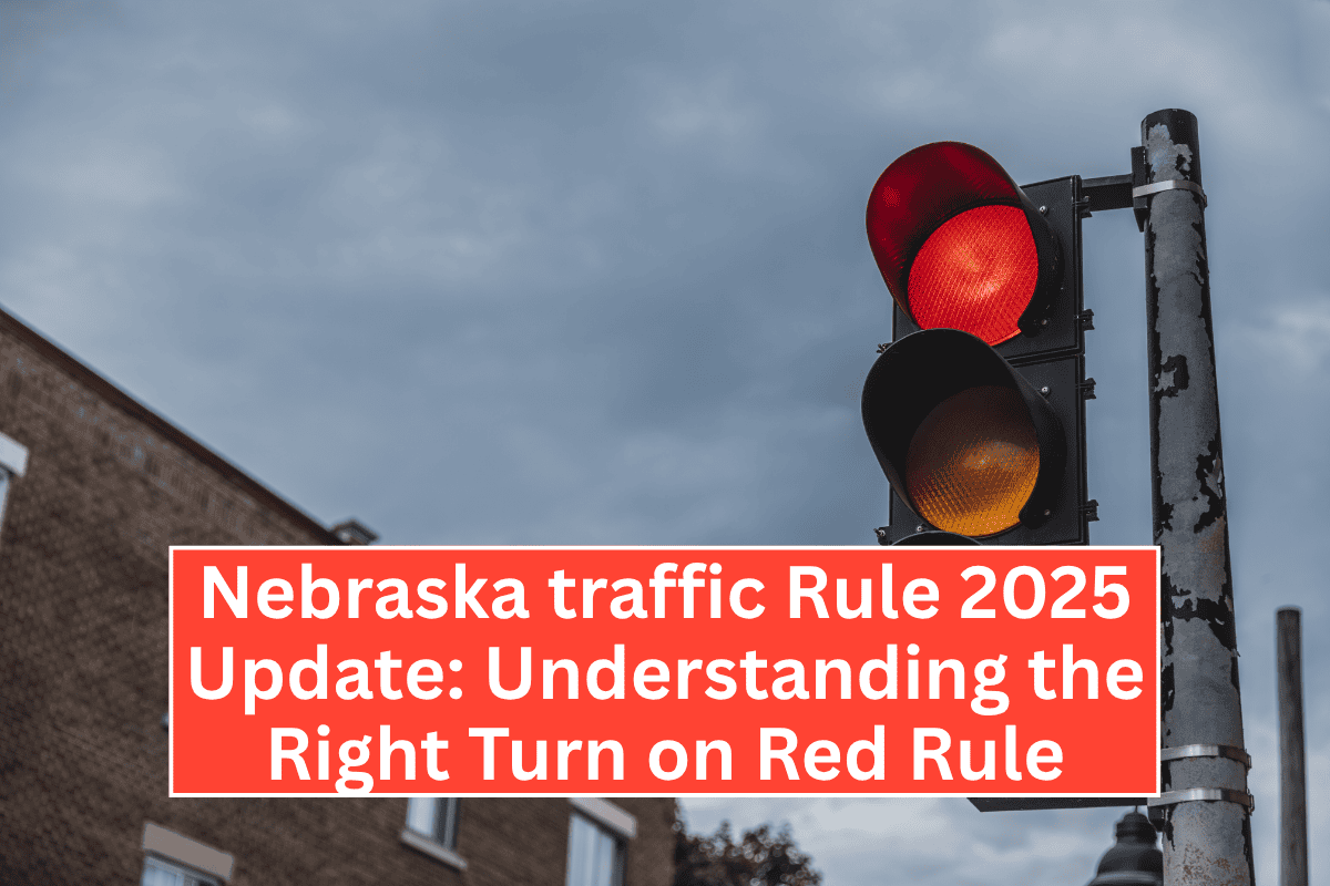 Nebraska traffic Rule 2025 Update Understanding the Right Turn on Red Rule