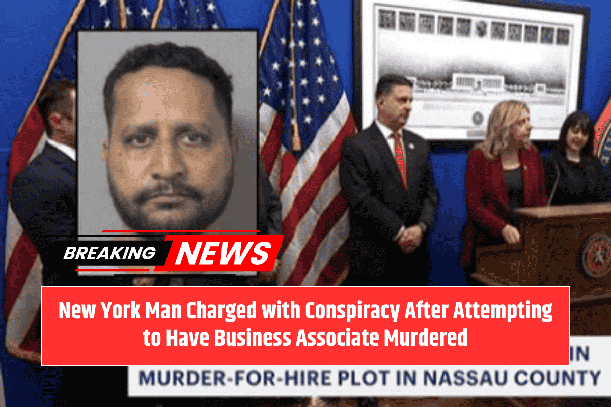 New York Man Charged with Conspiracy After Attempting to Have Business Associate Murdered